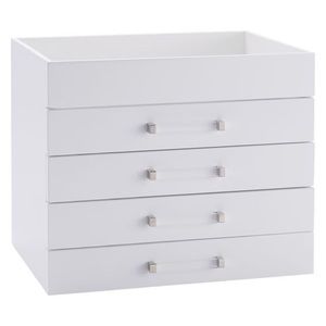 Pottery Barn White Lacquer Beauty Tower